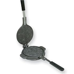 SCI Scandicrafts Krumkake Iron, Cast Iron