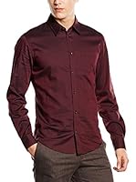 TRU TRUSSARDI Camisa Hombre (Burdeos)