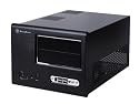 SilverStone Sugo SG01B-F Aluminum/Steel MicroATX Desktop SFF Chassis Computer Case - Retail (Black)