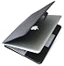 PDAIR レザーケース for MacBook Air 横開きタイプ ブラック PALCMBAB/BL