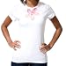 Looptworks Women's Shell Wheel Short Sleeve Crew Neck Graphic Tee