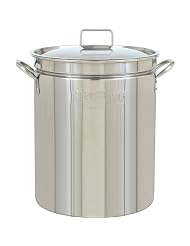 Bayou Classic 1044 44-Quart Stainless-Steel Stockpot by 