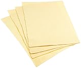 DII Basics Butter Yellow Ribbed Placemat Set of 4
