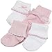 Luvable Friends Ribbed Cuff Girl Socks