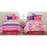Little Miss Matched Snappy Stripes Twin Set