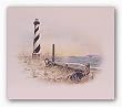 The Cape Lighthouse by Howard Burger 11"x14" Art Print Poster