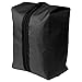 Shoe Bags,HugeSaving Nylon Waterproof Travel Zipper Shoes Bag For Carrying Set Of 4(Black)