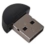 Tiny Bluetooth USB Adapter Dongle (Black)