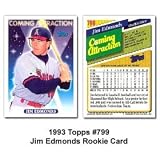 1993 Topps Jim Edmonds Rookie Card