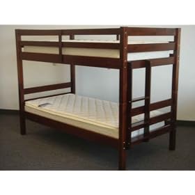 Bunk Bed - Twin over Twin Ranch Cherry