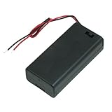 Gino Two Wire Lead On/Off Switch 2 x1.5V AA Battery Cell Case Holder