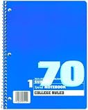Mead Spiral One-Subject College-Ruled Notebook 10.5