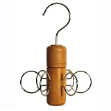 Scarf Spinner with Rings - Blonde Wood