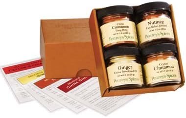 Mini Gift Box - Baker (Brown)(4 Jar)(Pack of 2)