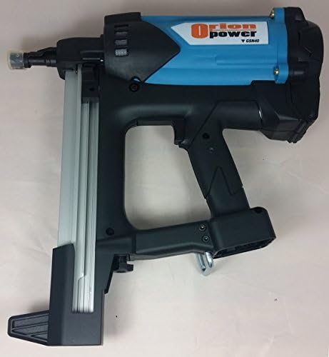 OrionPower OGG-40A40 Gas-Powered Cordless Concrete Nailer / Nail Gun (Long Magazine)