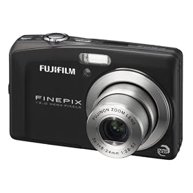 Fujifilm FinePix F60fd Digital Camera - Black (12MP, 3x Optical Zoom) 3" LCD