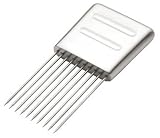 MIU France Stainless Steel Vegetable Carving Aid, 10-Prongs