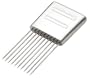 MIU France Stainless Steel Vegetable Carving Aid, 10-Prongs