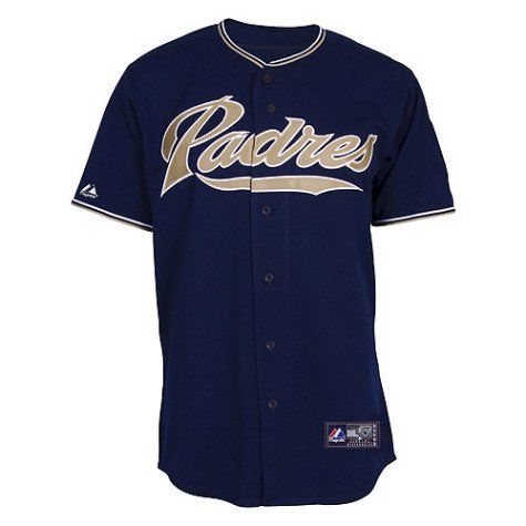 Men's San Diego Padres Replica Alternate Jersey by Majestic - 2XL