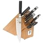 Shun Classic 9-Piece Block Set with Bamboo Block