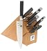 Shun Classic 9-Piece Block Set with Bamboo Block