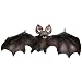 Poseable Large Vampire Bat: Foam-filled Latex 32 inch Wingspan Hanging Halloween Prop_s-1
