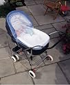 Clippasafe Pram Insect Net One Unit White