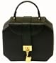 Jewelry Box Travel Case with Handle Lock Black