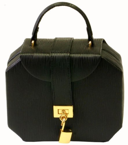 Jewelry Box Travel Case with Handle Lock Black