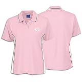 San Francisco 49ers Womens NFL Short Sleeve Sporty Polo Shirt, Peach (X-Large)