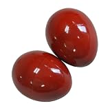 Musical Instruments : Egg Shakers, Wooden Pair Red