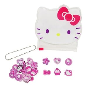 Hello kitty Slide Seal Purse with Bead Stickers