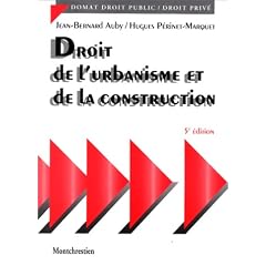 Droit de l'urbanisme et de la construction, 5e �dition