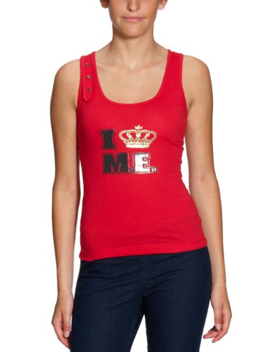 adidas Damen Tank-Top I Crown ME, red beauty f10/black/metallic gold, 36 Preisvergleich