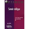 Savoir r�diger