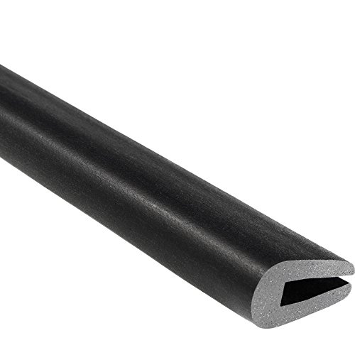 TrimLok Neoprene Rubber Edge Trim, Fits 3/16" Edge , 3/4" Leg Length