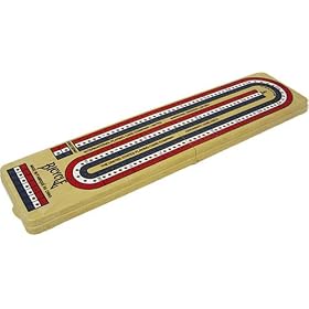 Bicycle,Cribbage Board - Three Track, Folding,1 Deck of Playing Cards by Bicycle