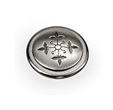Laurey Cimarron 1-1/4-Inch Diameter Knob, Satin Nickel #53017