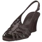 41W1EqXDiUL. SL160  Timberland Kadri Sling | Womens Wedge Shoes Dark Brown Smooth