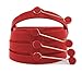 Fast Food Style Non-stick Silicone Egg and Pancake Rings, Set of Four (4).