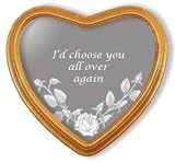 41W1FVDJB5L. SL160  Heart Shaped Mirror for a Memorable Romantic Gift