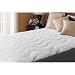 Sunbeam California King Quilted Cotton Top Heated Electric Warming Mattress Pad, 250 Thread Count