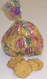 Gourmet Food : Scott's Cakes 1 lb. Brown Sugar Shortbread Cookies in a Confetti Bag