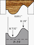 Magic Molder P-59 Detail Pattern