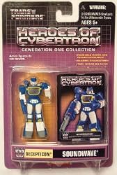Transformers Heroes of Cybertron G1 Collection Soundwave Figure