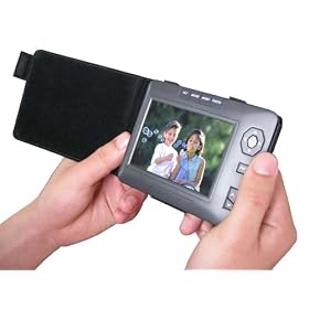 ATMT PHOTO-350 3.5-Inch Digital Photo Album with Leather finish (Black)