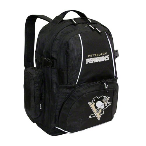 NHL Pittsburgh Penguins Trooper Backpack, Black