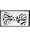 Outer Rebel Large Zebra Bow tie