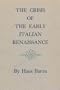 Crisis of the Early Italian Renaissance