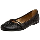 ECCO Women's Goya Buckle Ballerina Flat